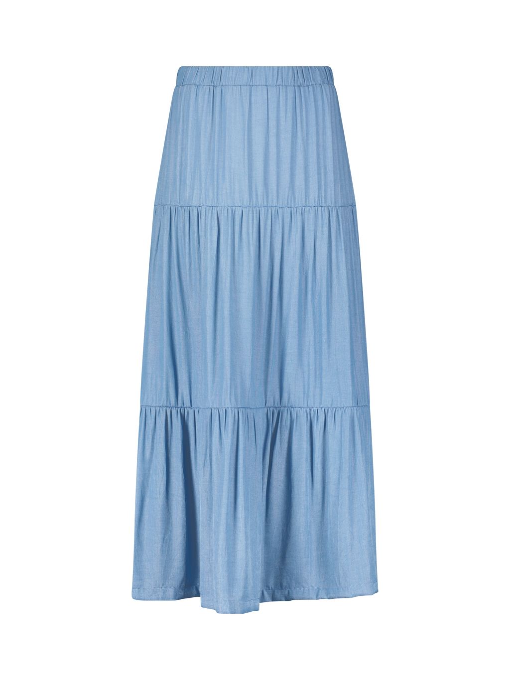 Aleeza Paris 3 Tier Skirt – modest skirt in Blue