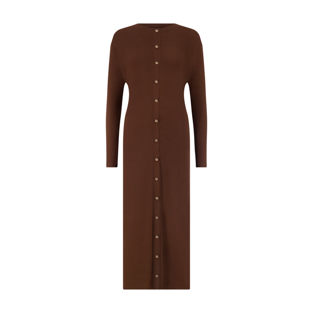 Button Down Lounge Dress