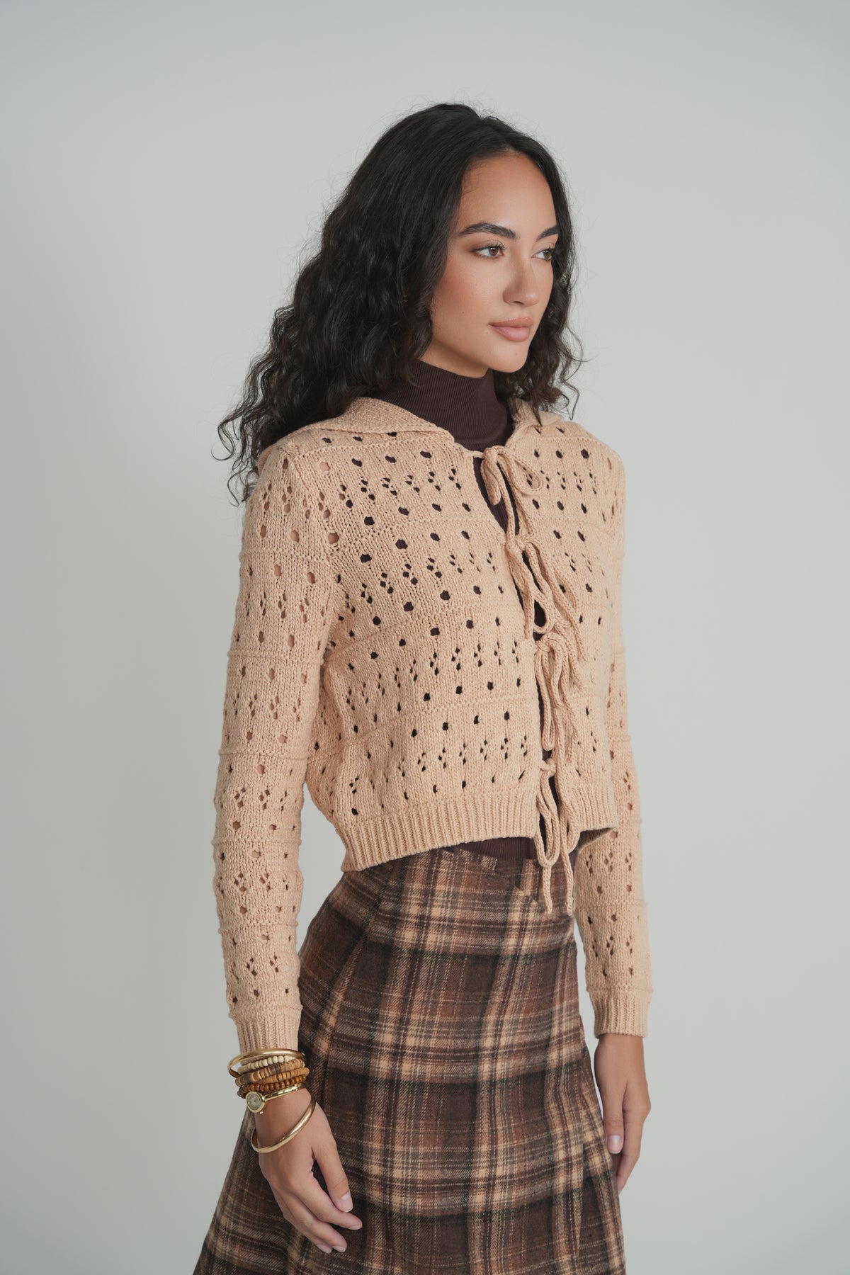 Simone Tie Cardigan