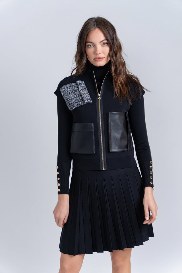 Champagne Knit Vest