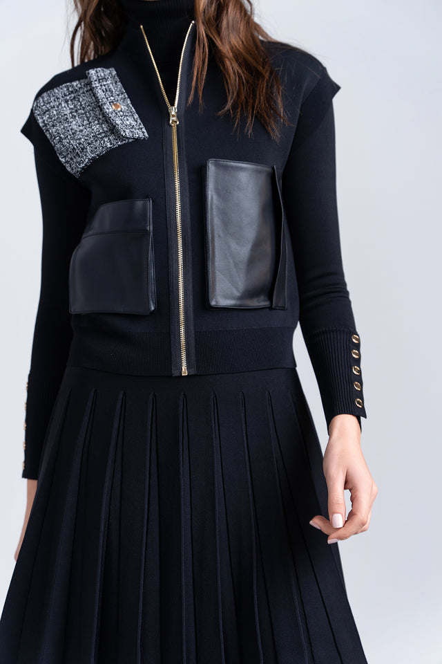 Champagne Knit Vest