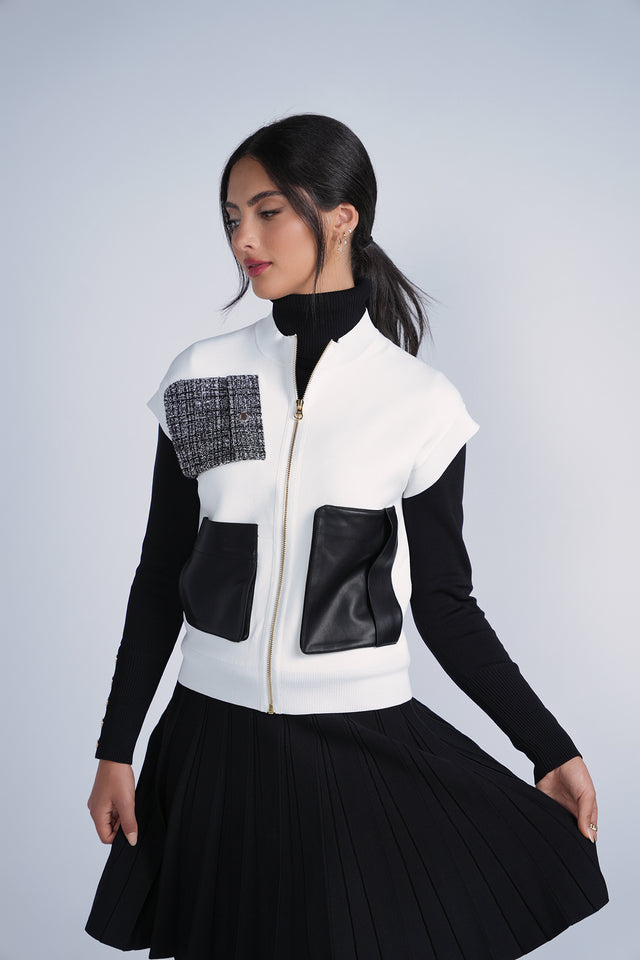 Champagne Knit Vest