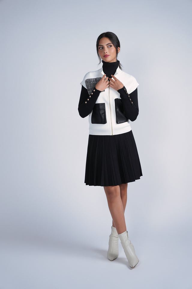 Champagne Knit Vest