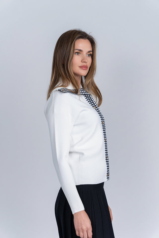 Refined Knit Bomber