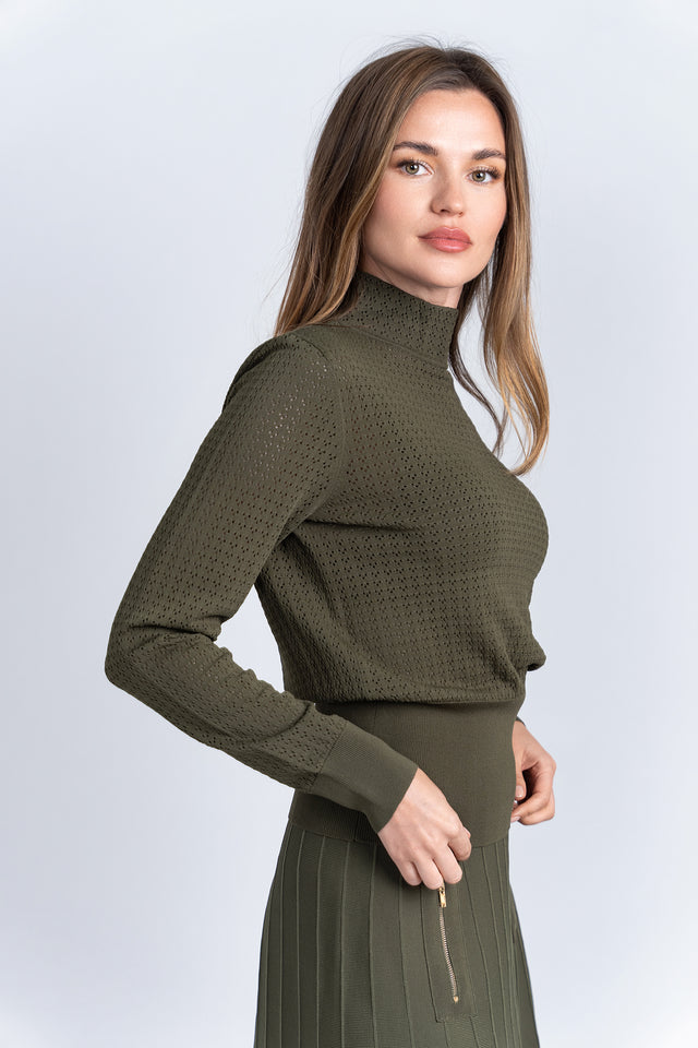 Cascade Knit Top