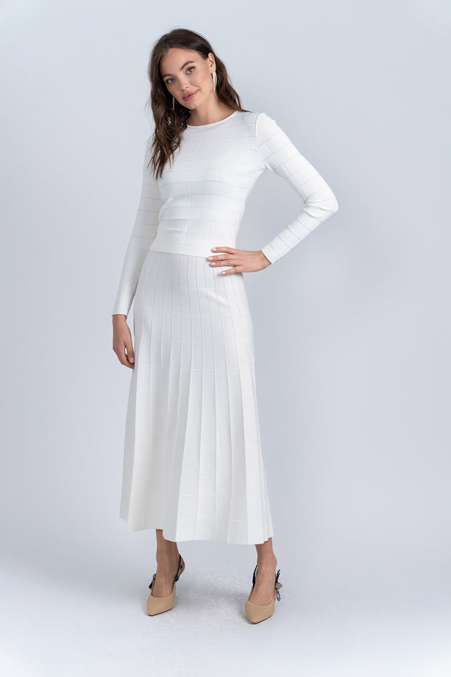 Sway Knit A-Line Skirt