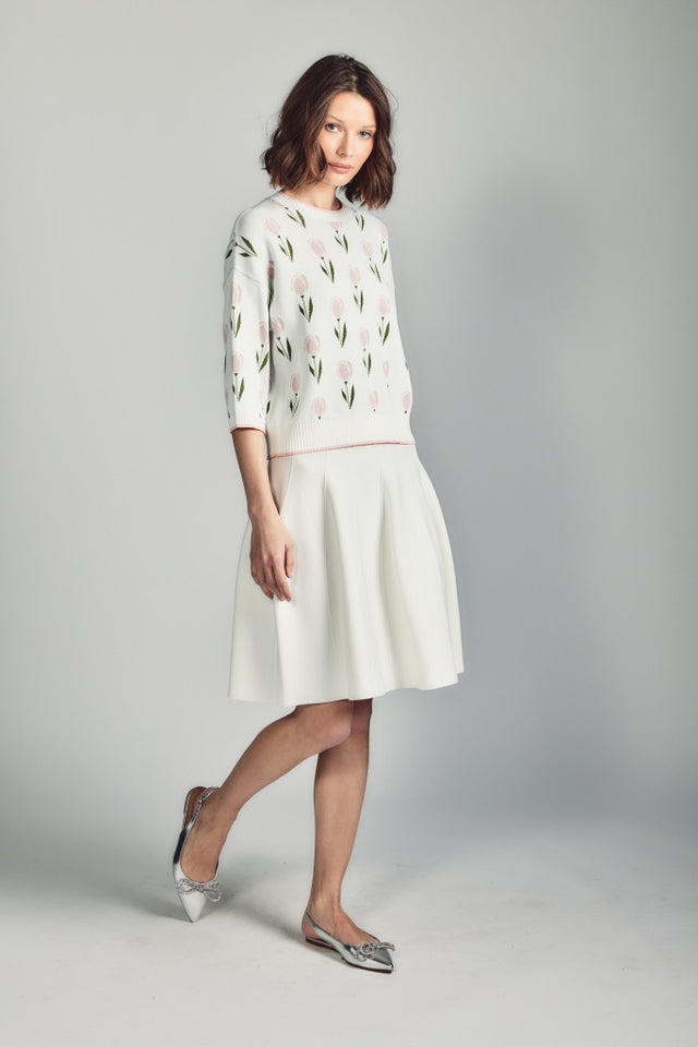 Shirley Knit Tulip Top