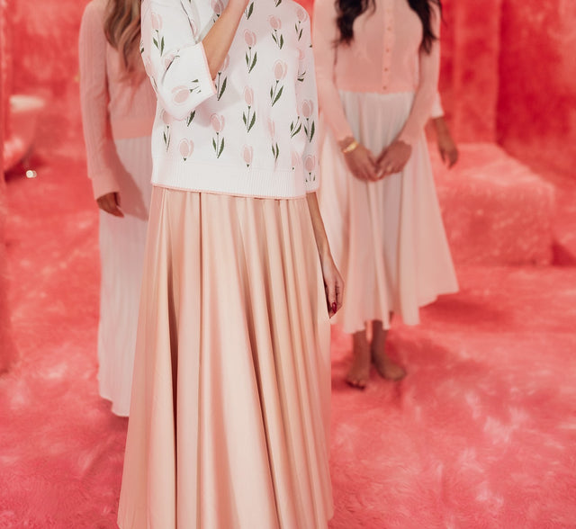 Anna Flow Silk Skirt