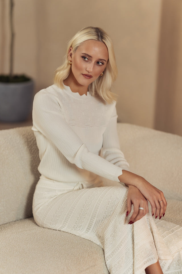 Oxford Knit Skirt