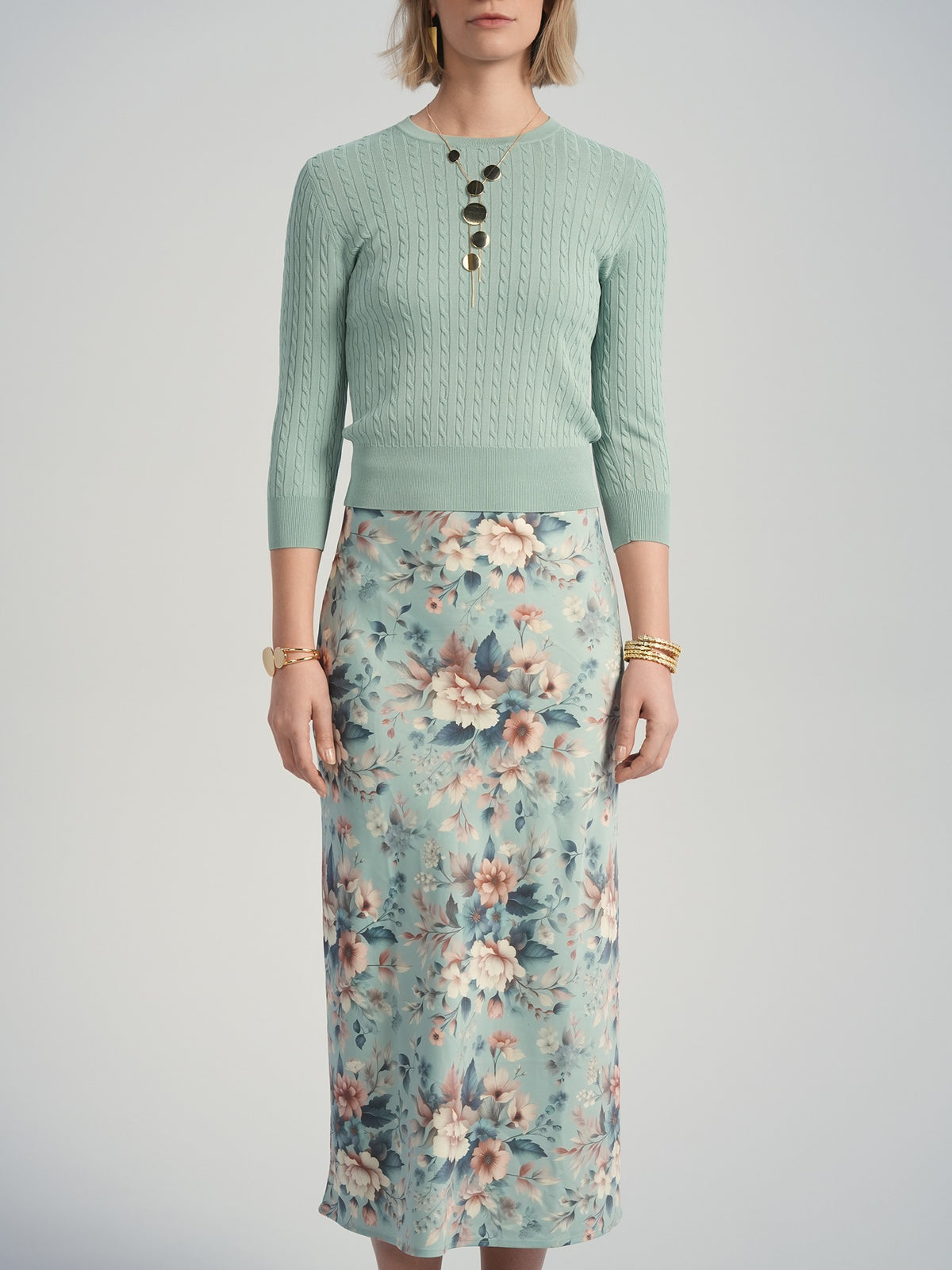 Flora Slip Skirt