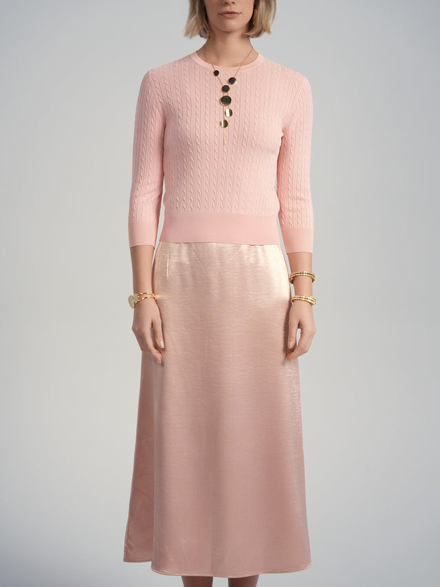 Shimmer Slip Skirt