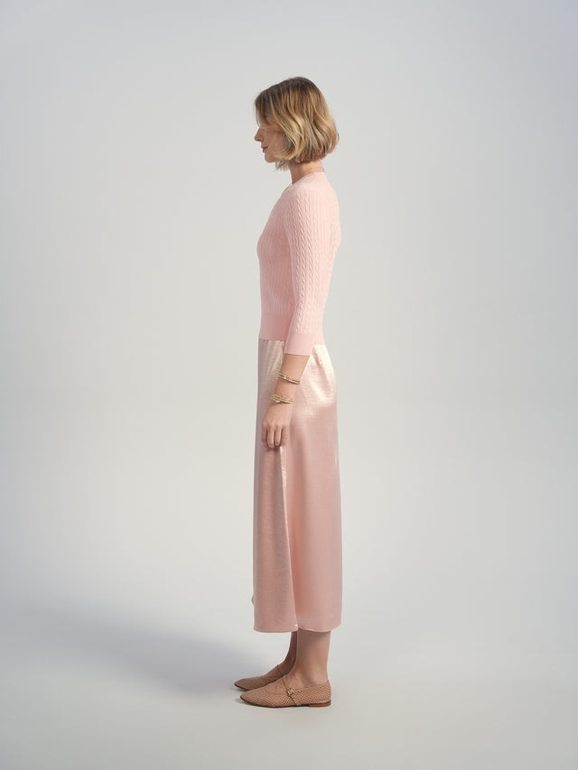 Shimmer Slip Skirt