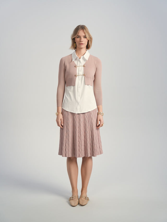 Nopal Cropped Cardigan