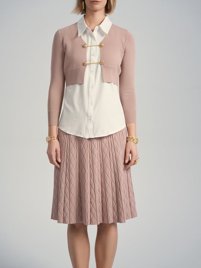 Nopal Cropped Cardigan