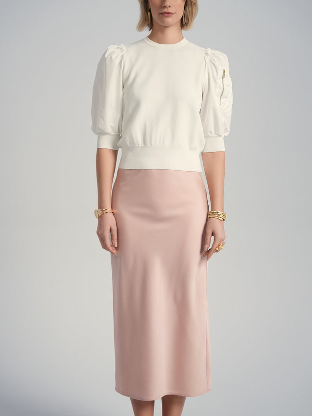 Brea Bubble Sleeve Top