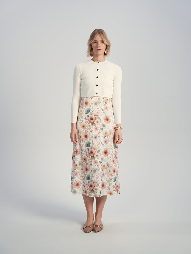 Yari Cropped Cardigan