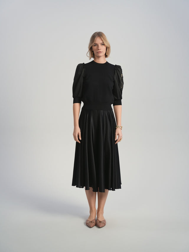 Brea Bubble Sleeve Top