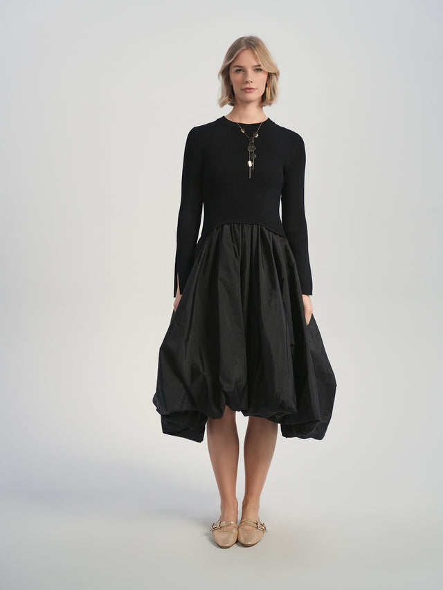 Celeste Knit Bubble Dress