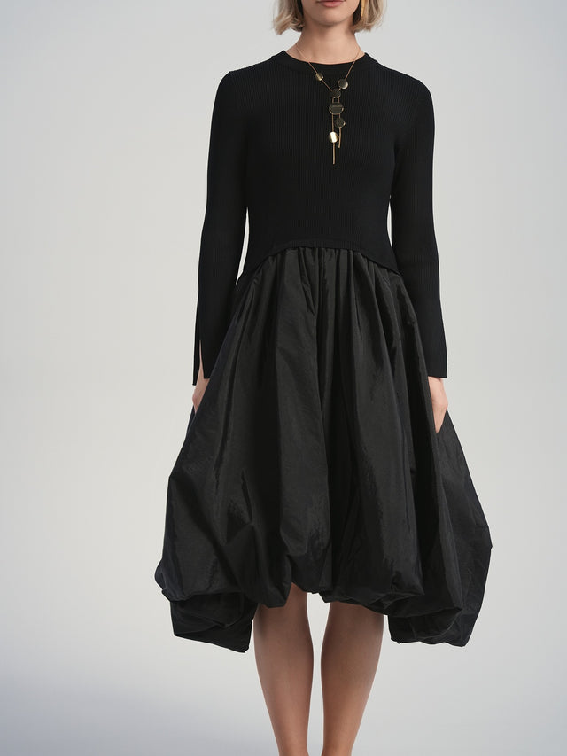 Celeste Knit Bubble Dress