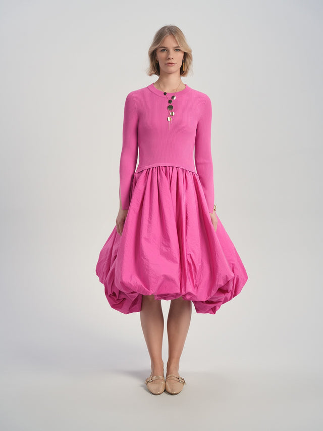 Celeste Knit Bubble Dress