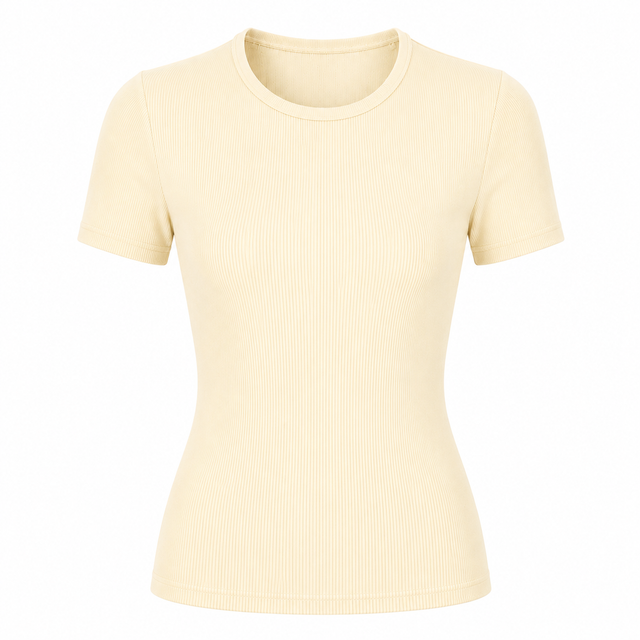 Ribbed Modal Top T601
