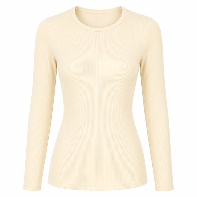 Ribbed Modal Top T601