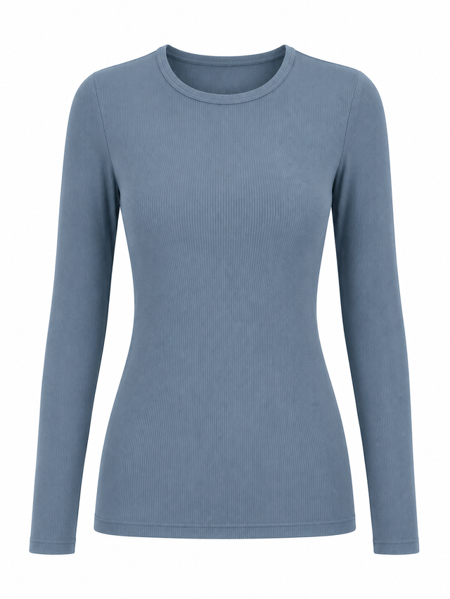 Ribbed Modal Top T601