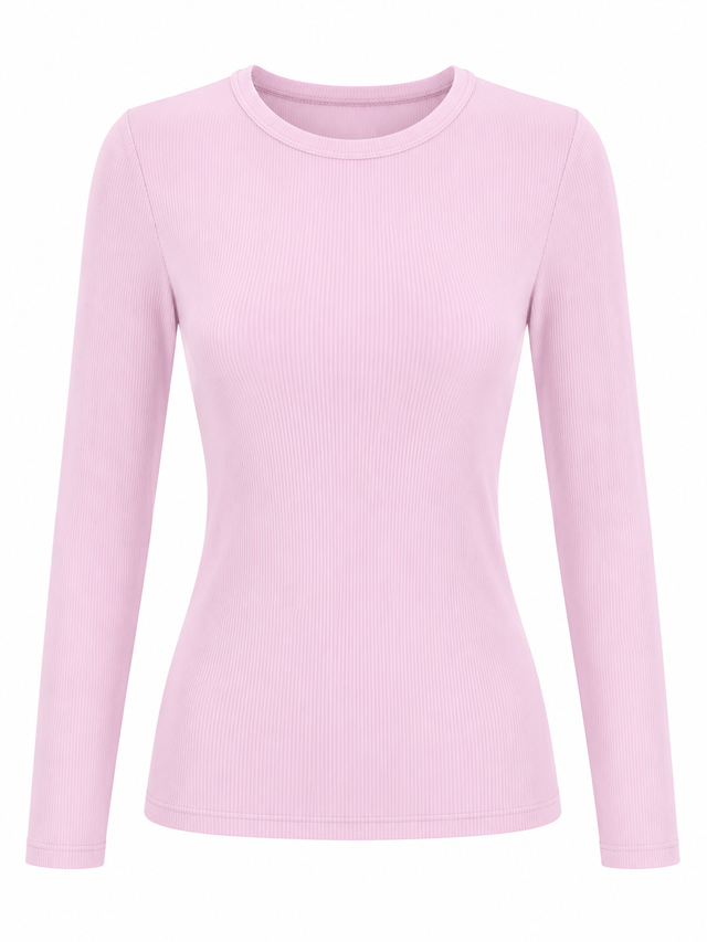 Ribbed Modal Top T601