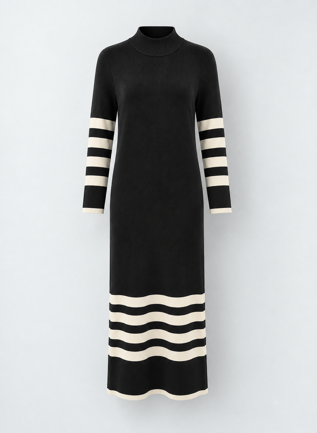 The Mirelle Stripe Knit Dress