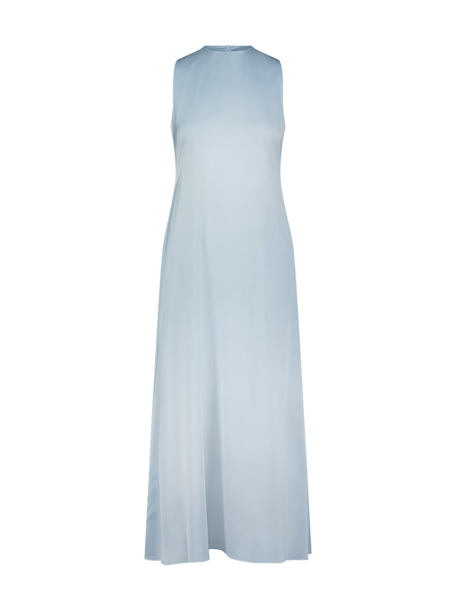 Slip Dress Closed Neck