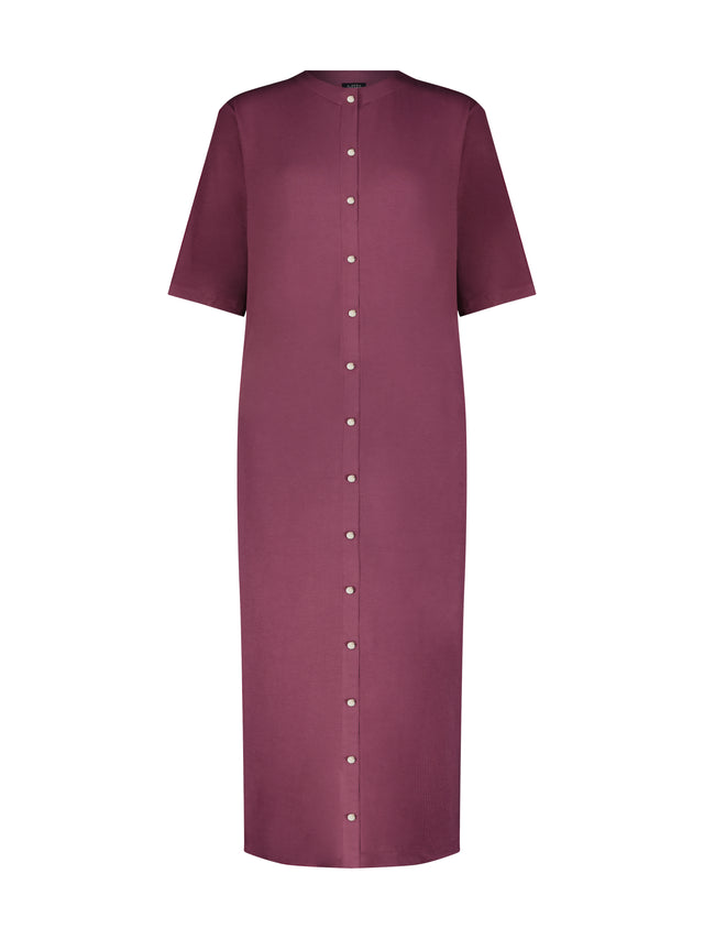 Button Down Lounge Dress