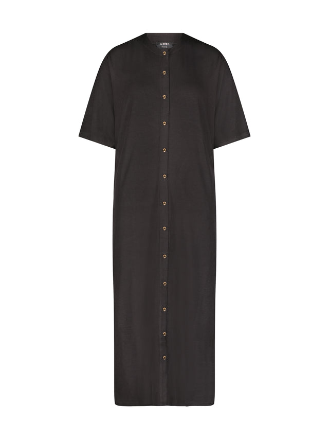Button Down Lounge Dress