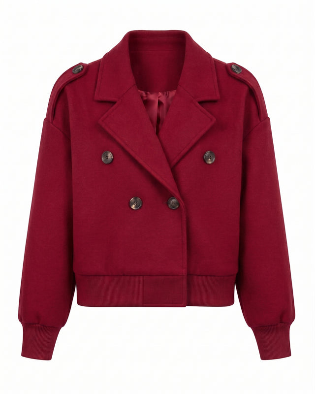 Marlowe Cropped Trench Jacket