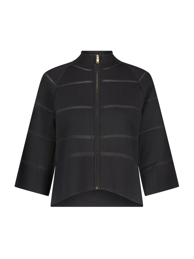 Stella Zipper Cardigan