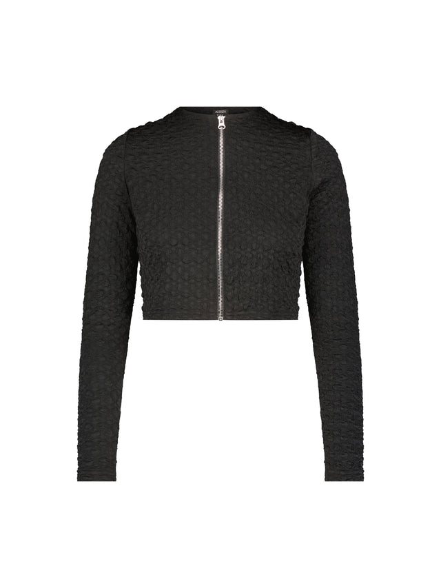 Jiffy Pop Zipper Cardigan