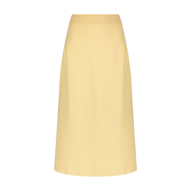 Fine-Knit Midi Skirt