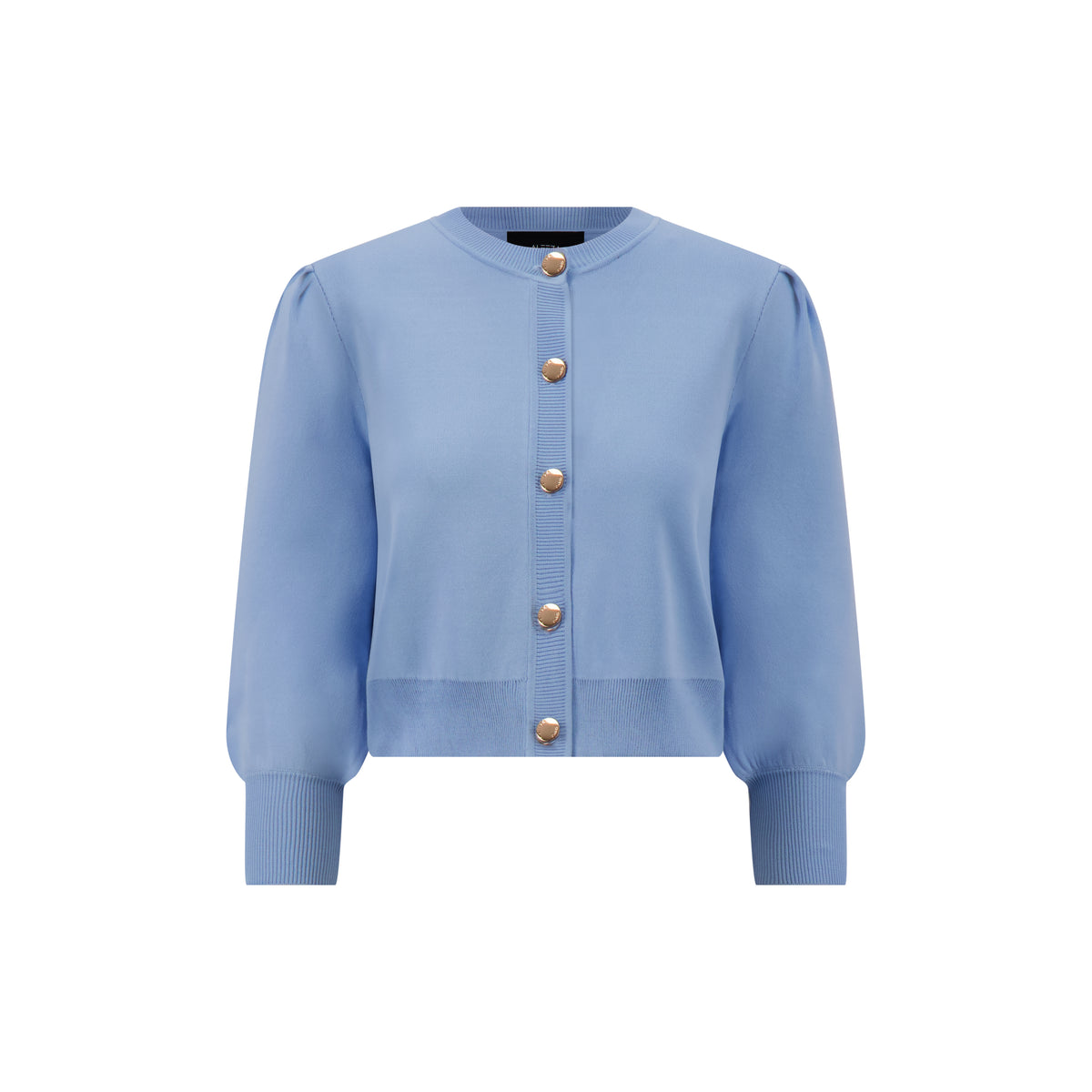 Crewneck Cropped Cardigan