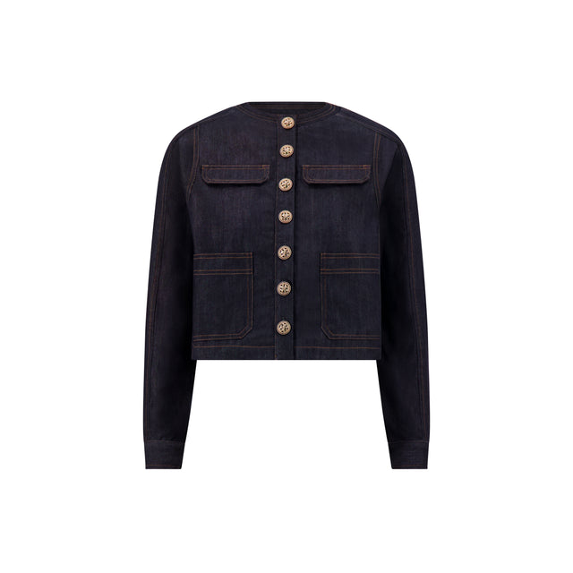 Contrast Stitch Jacket
