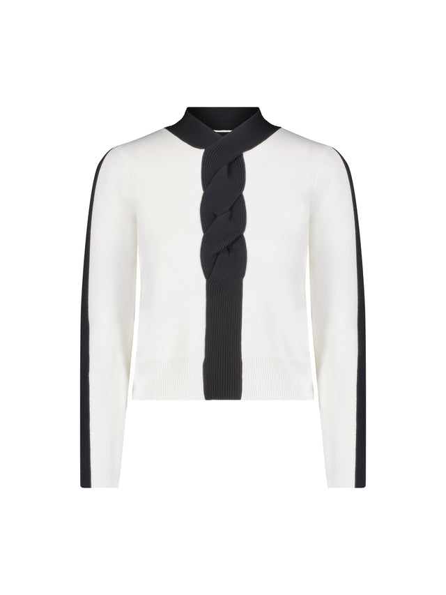 Twist Front Sweater