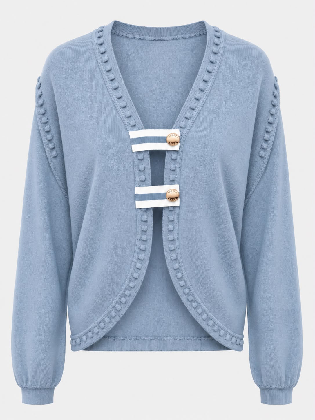 Bobble Trim Cardigan