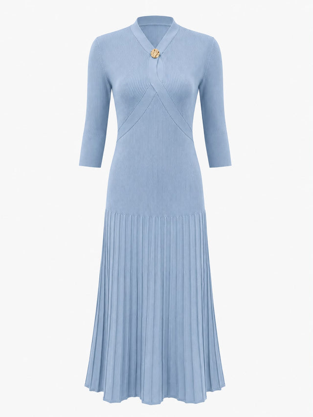 Atelier Pleated Dress