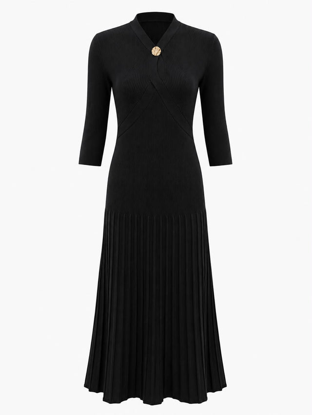 Atelier Pleated Dress