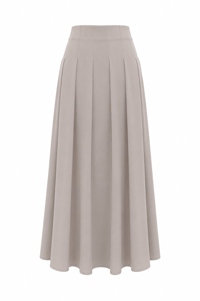 Maxi Pleat Skirt