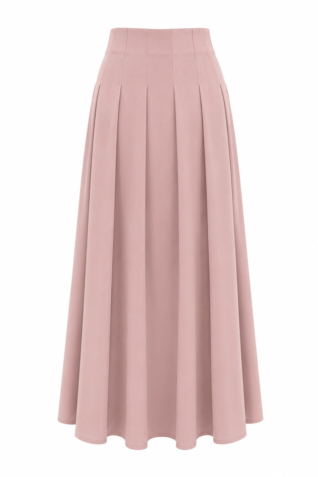 Maxi Pleat Skirt