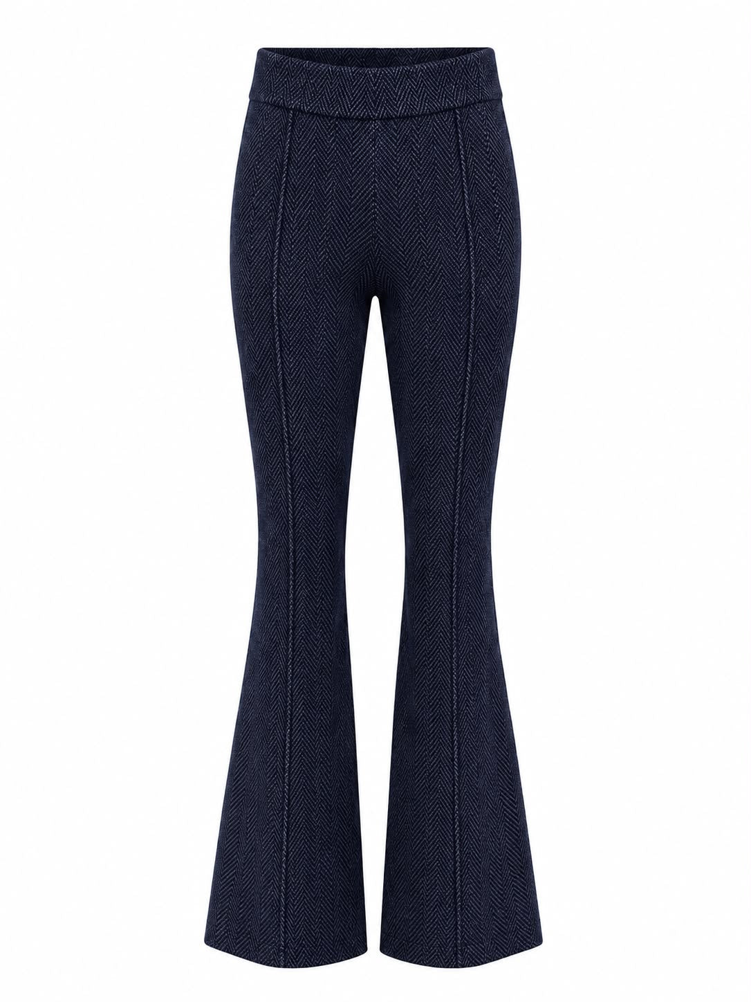 Tailored Herringbone Pants