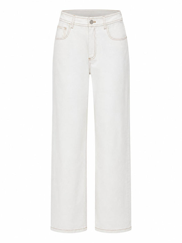 High-Waisted Wide Pants