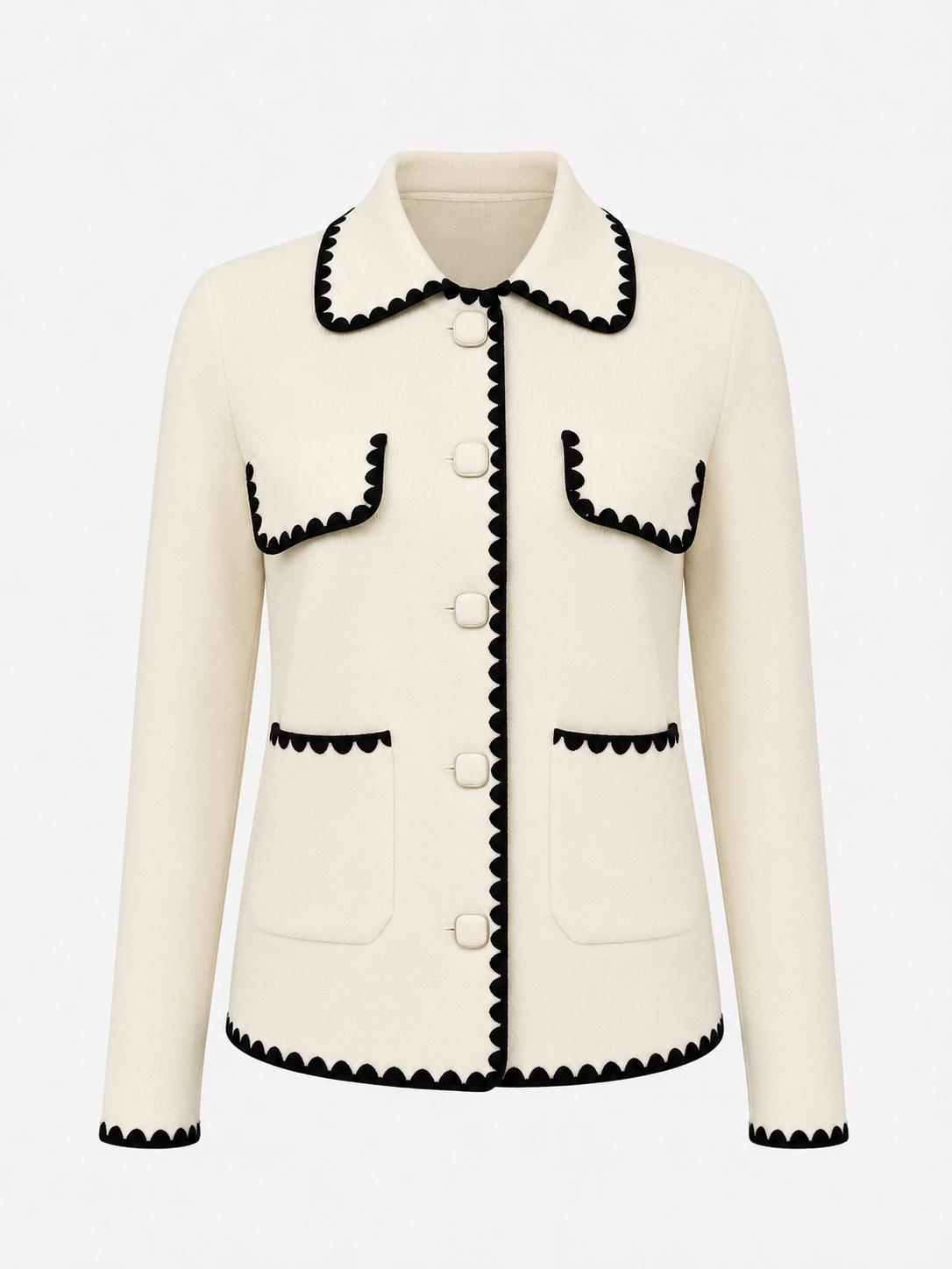 The Sally Scallop Cardigan
