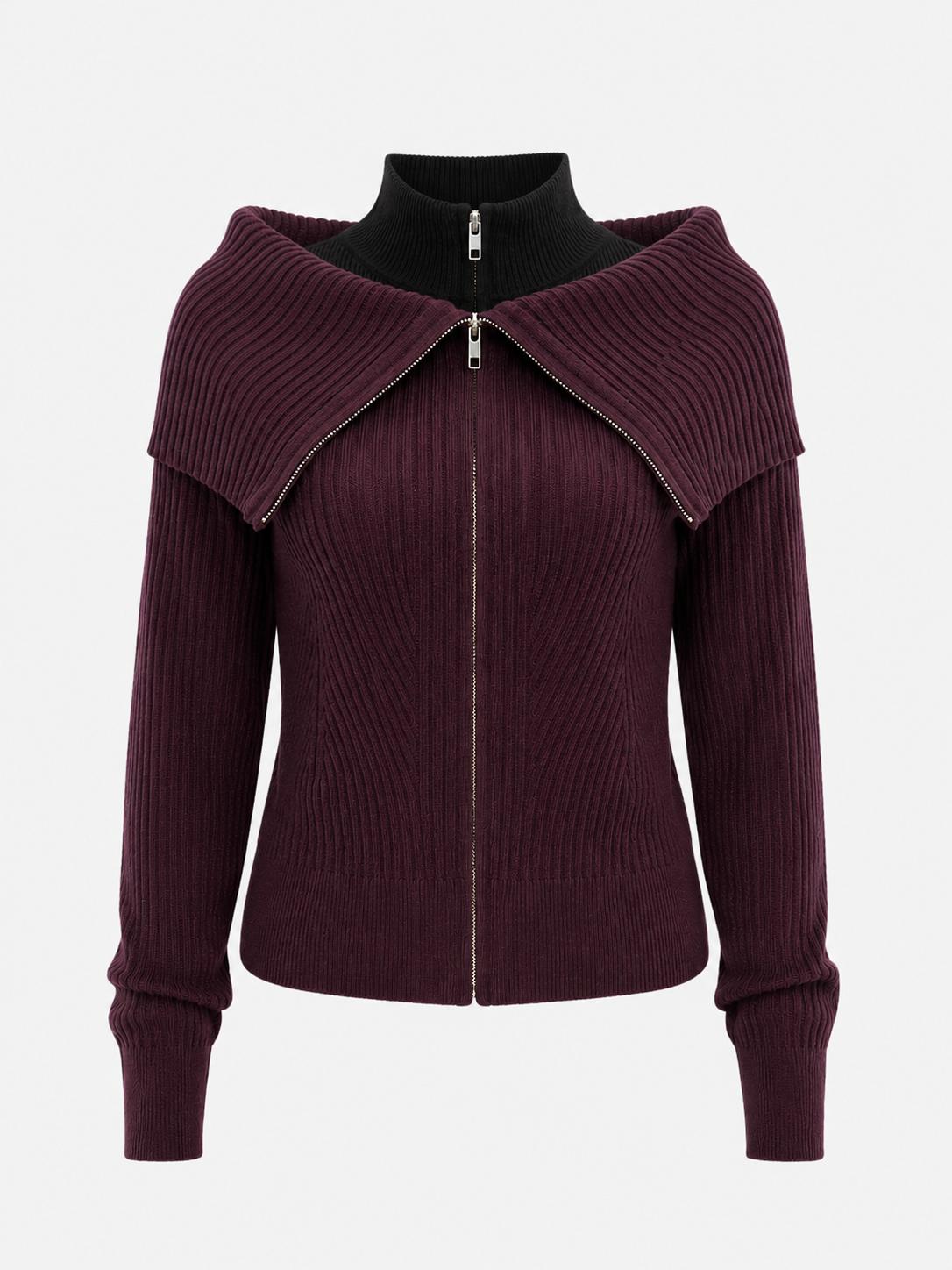 The Evelina Cape Collar Cardigan