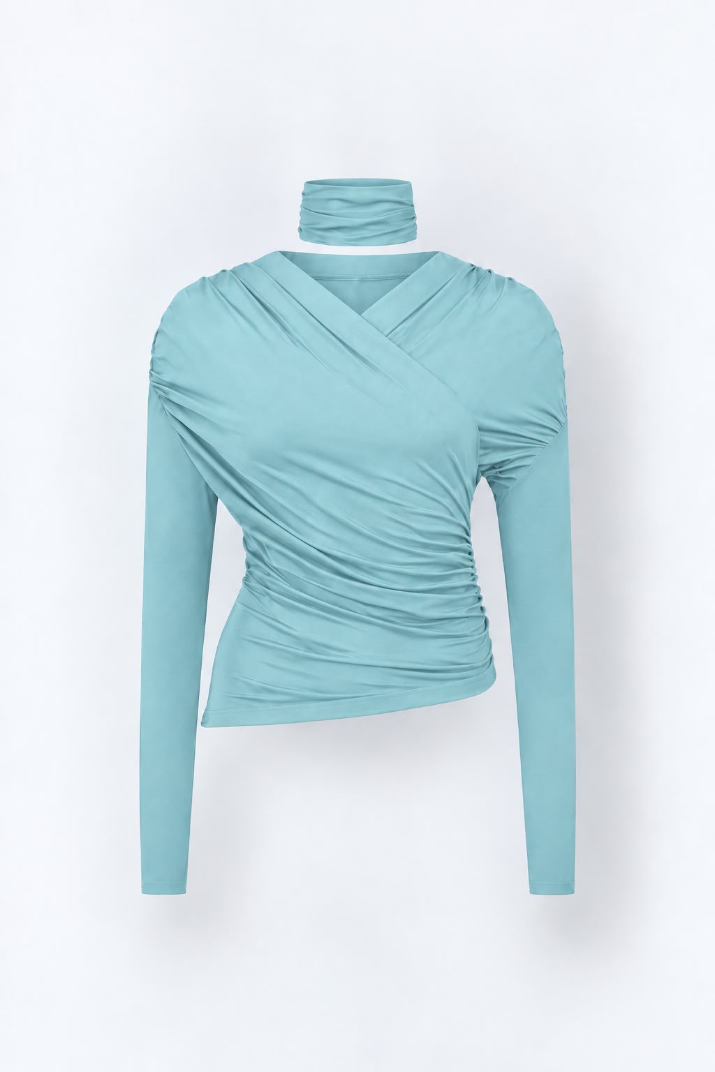 Modal Trulia Top Aqua by Aleeza Paris