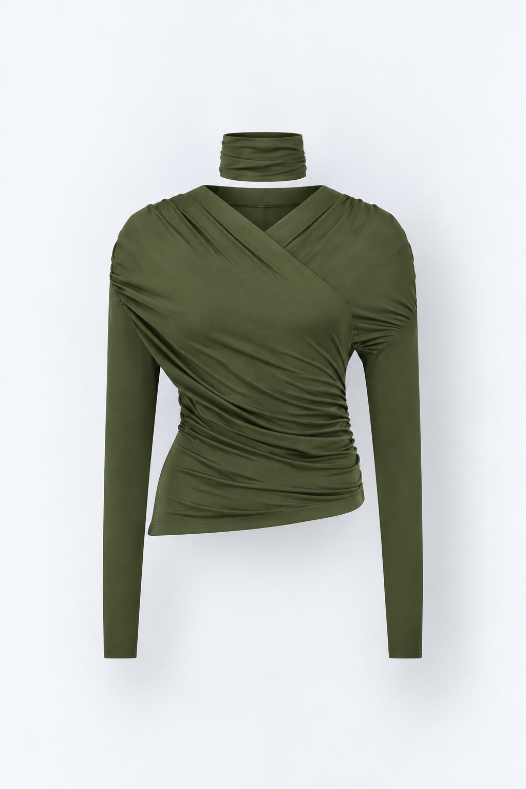 Modal Trulia Top green by Aleeza Paris